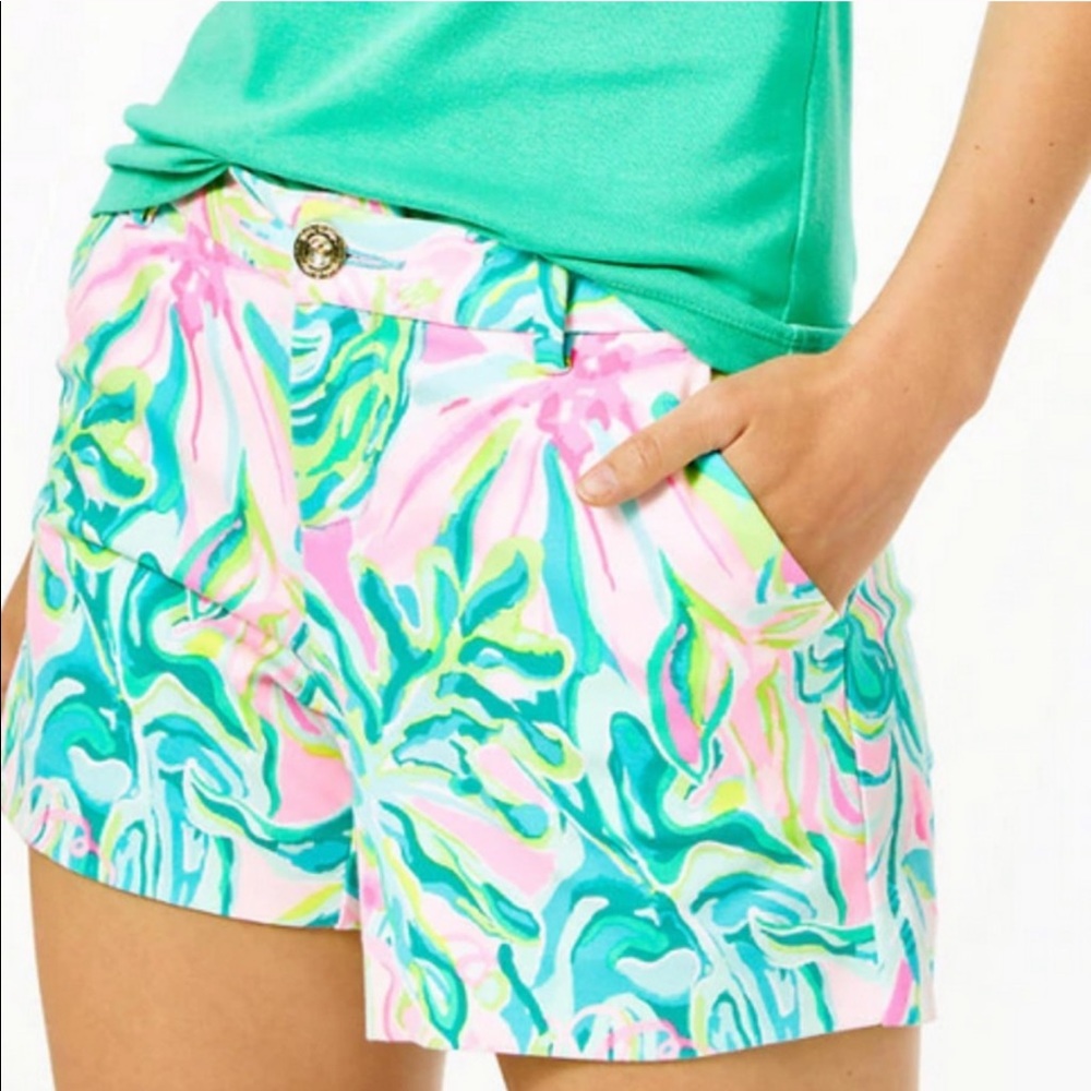 Lilly Pulitzer Callahan Shorts (One in a Melon)